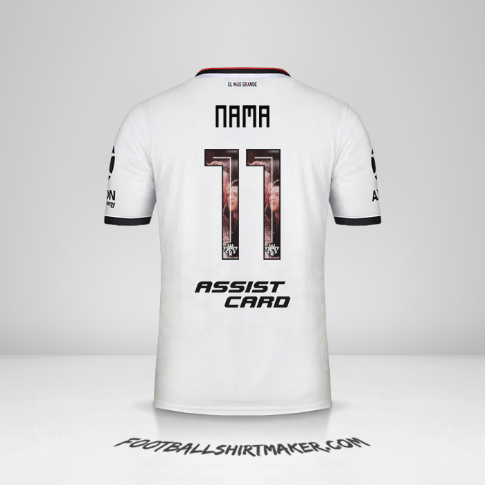Jersey River Plate 2019/20 Ketiga -  nama - 11