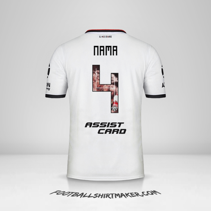 Jersey River Plate 2019/20 Ketiga -  nama - 4