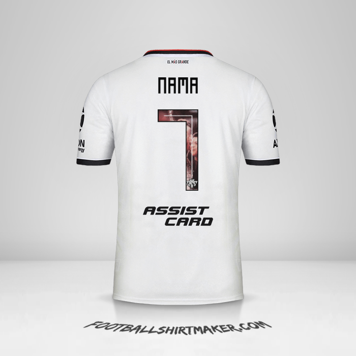Jersey River Plate 2019/20 Ketiga -  nama - 7