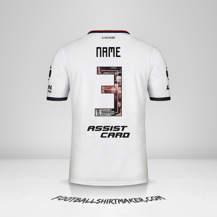 Jersey River Plate 2019/20 Third -  name - 3