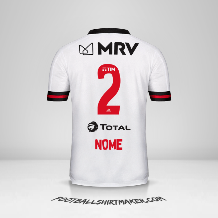 Camisa Flamengo 2020 Alternativa -  nome - 2