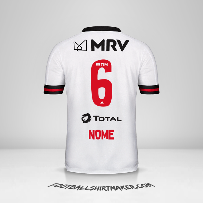 Camisola Flamengo 2020 Alternativa -  nome - 6