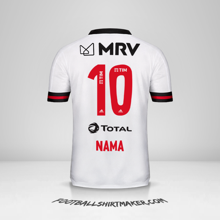 Jersey Flamengo 2020 Alternatif -  nama - 10