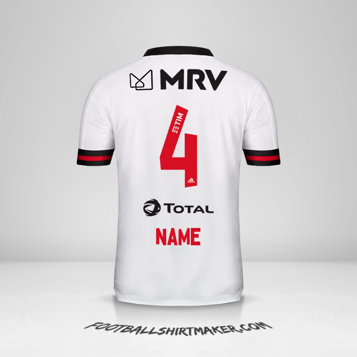 Shirt Flamengo 2020 Away -  name - 4