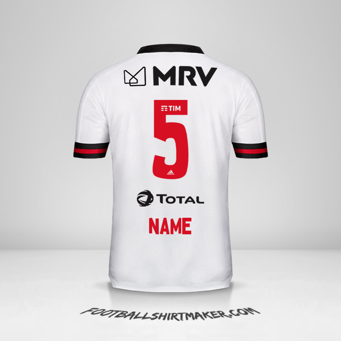 Trikot Flamengo 2020 Auswärts -  name - 5