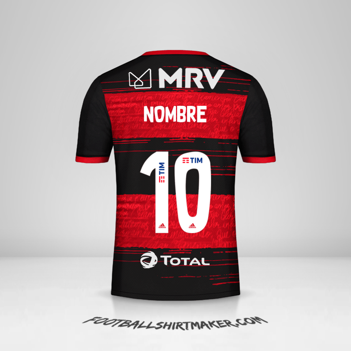 Jersey Flamengo Libertadores 2020 -  nombre - 10