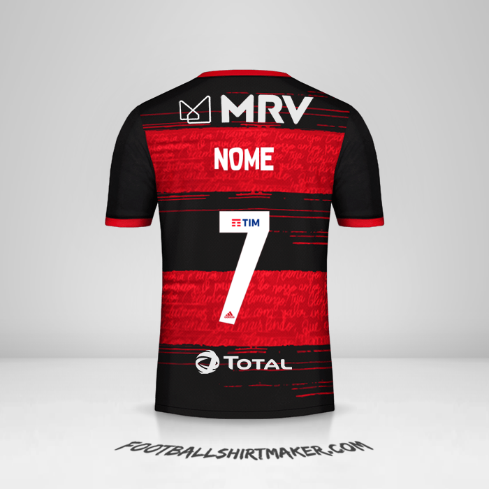 Maglia Flamengo Libertadores 2020 -  nome - 7