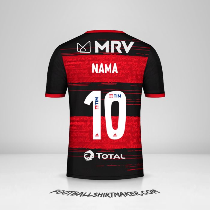 Jersey Flamengo Libertadores 2020 -  nama - 10
