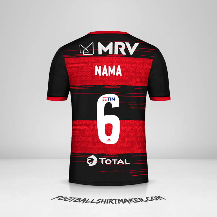 Jersey Flamengo Libertadores 2020 -  nama - 6