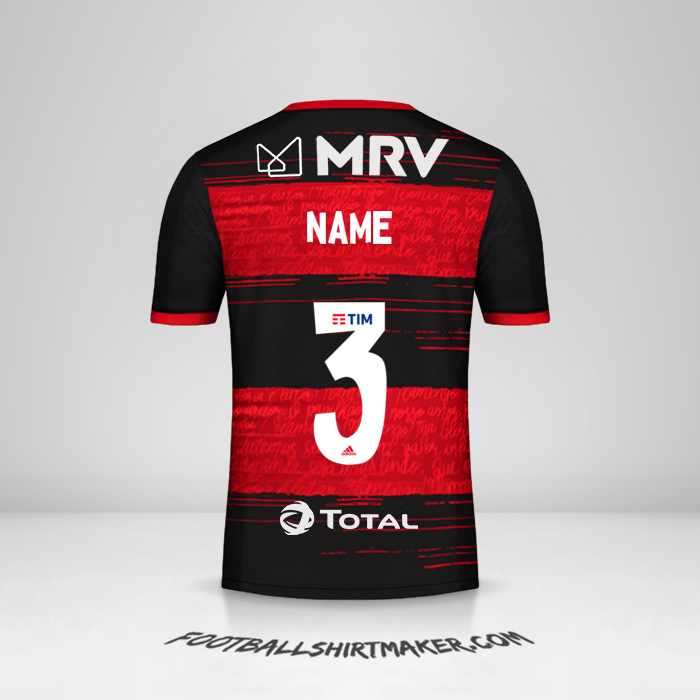 Shirt Flamengo Libertadores 2020 -  name - 3