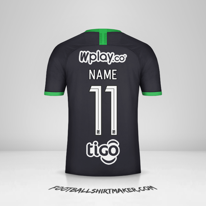 Shirt Atletico Nacional 2020 Third -  name - 11