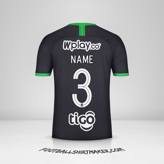 Jersey Atletico Nacional 2020 Third -  name - 3