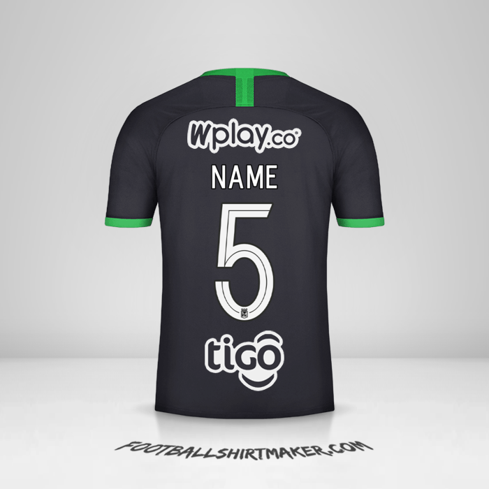Shirt Atletico Nacional 2020 Third -  name - 5