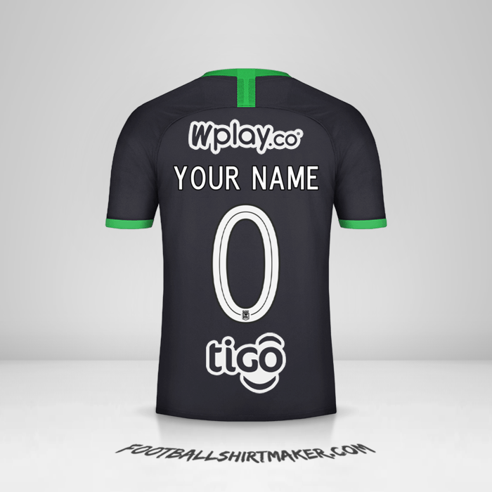 Jersey Atletico Nacional 2020 III -  your name - 0
