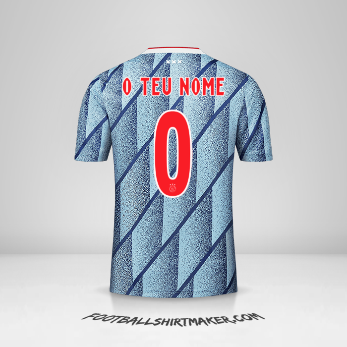 Camisola AFC Ajax 2020/21 II -  o teu nome - 0