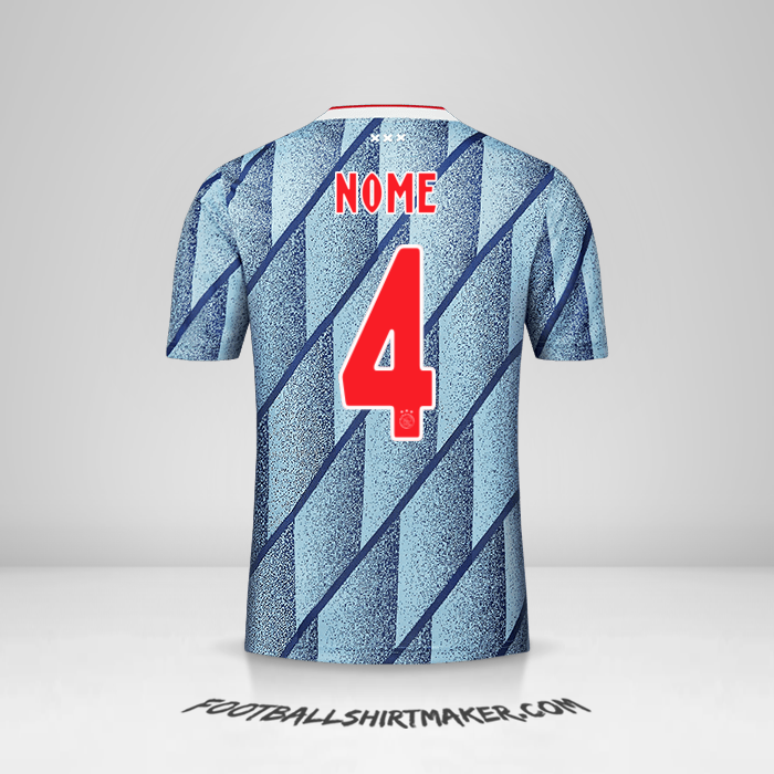 Camisa AFC Ajax 2020/21 Alternativa -  nome - 4