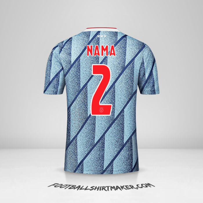 Jersey AFC Ajax 2020/21 Alternatif -  nama - 2