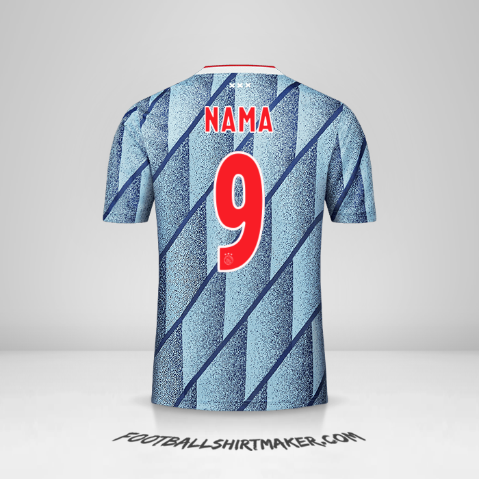 Jersey AFC Ajax 2020/21 Alternatif -  nama - 9