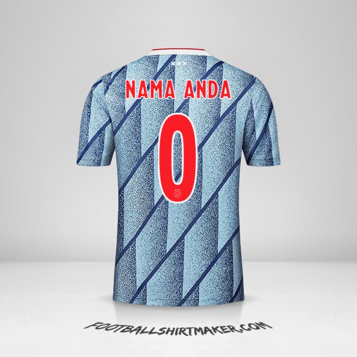 Jersey AFC Ajax 2020/21 II -  nama anda - 0