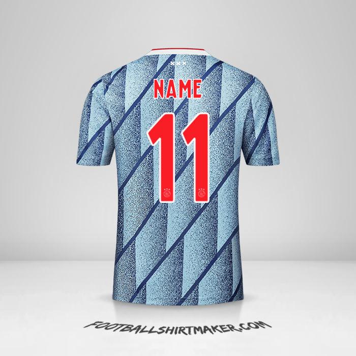 Shirt AFC Ajax 2020/21 Away -  name - 11
