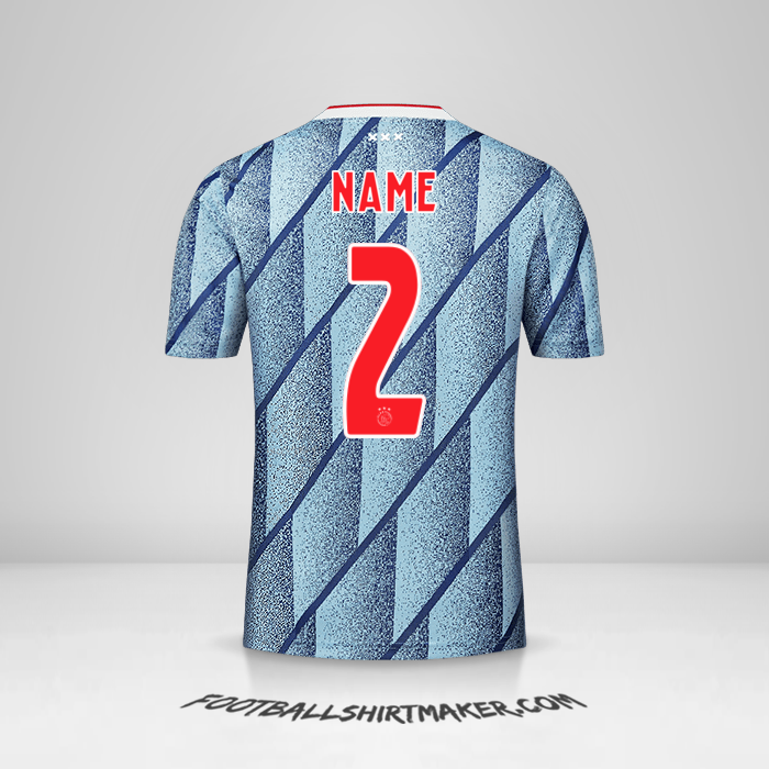 Trikot AFC Ajax 2020/21 Auswärts -  name - 2