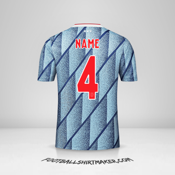 Trikot AFC Ajax 2020/21 Auswärts -  name - 4