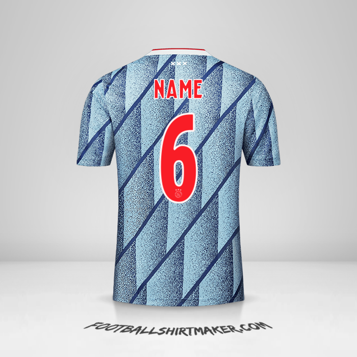 Jersey AFC Ajax 2020/21 Away -  name - 6
