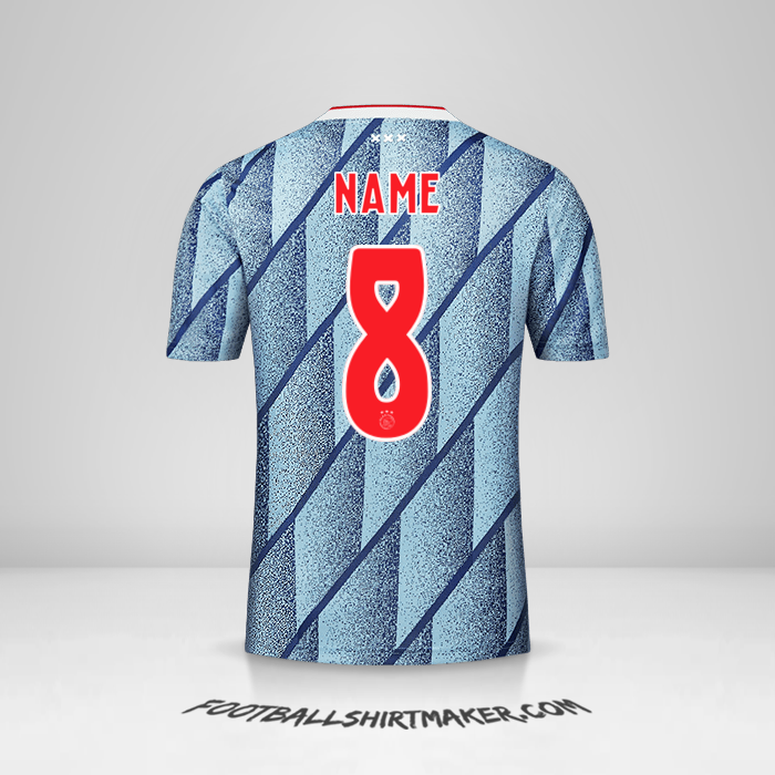 Trikot AFC Ajax 2020/21 Auswärts -  name - 8