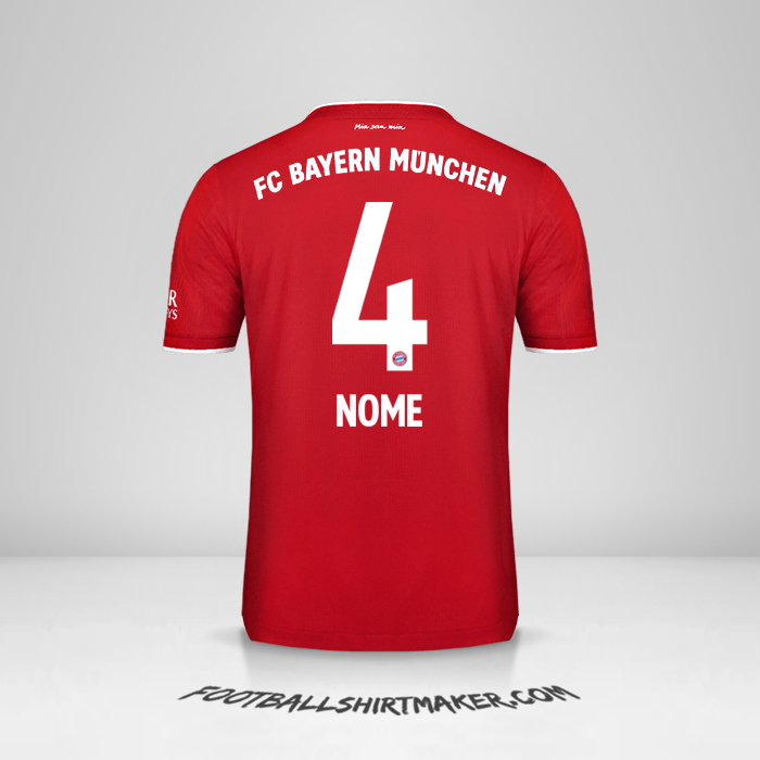 Maglia FC Bayern Munchen 2020/21 -  nome - 4
