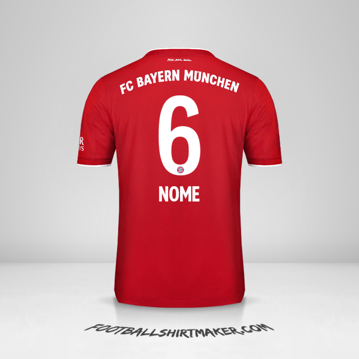 Maglia FC Bayern Munchen 2020/21 -  nome - 6