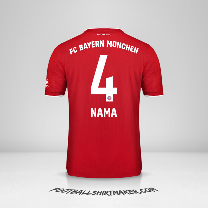 Jersey FC Bayern Munchen 2020/21 -  nama - 4