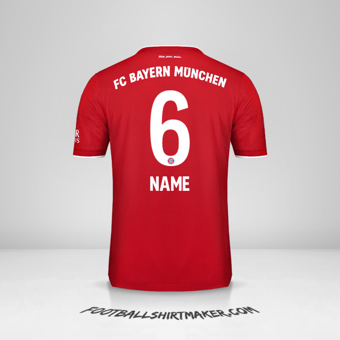Shirt FC Bayern Munchen 2020/21 -  name - 6