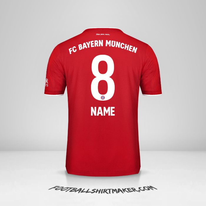 Shirt FC Bayern Munchen 2020/21 -  name - 8
