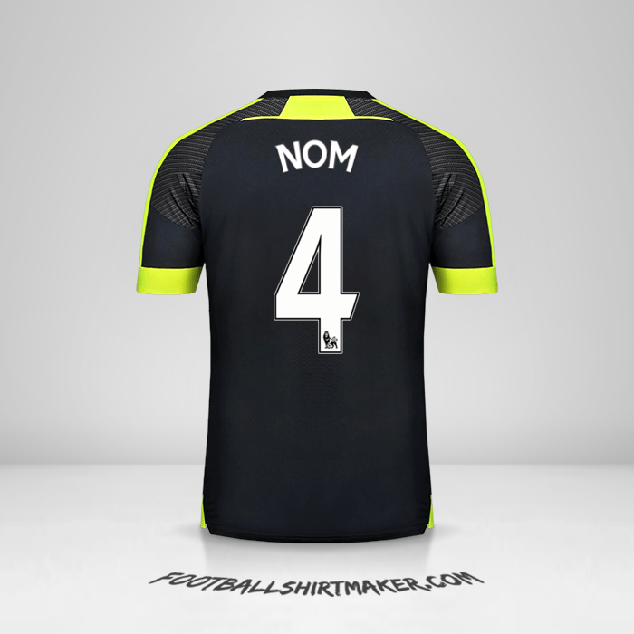 Maillot Arsenal 2016/17 Troisième -  nom - 4