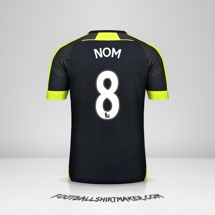 Maillot Arsenal 2016/17 Troisième -  nom - 8