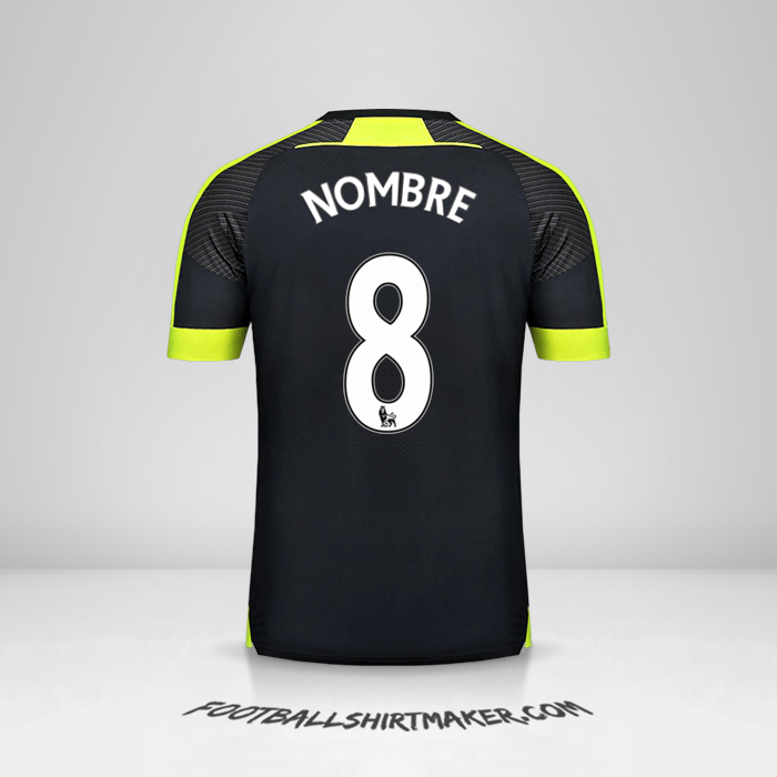Jersey Arsenal 2016/17 Tercera -  nombre - 8