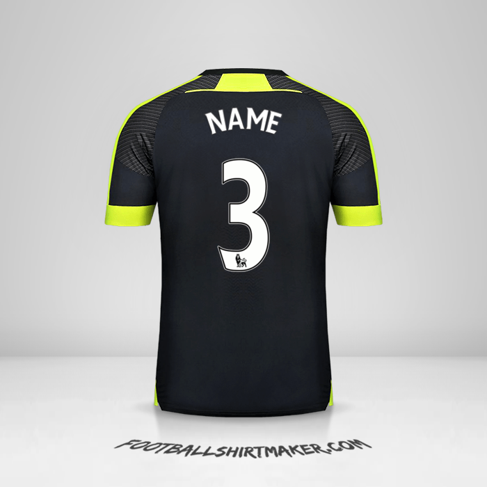Jersey Arsenal 2016/17 Third -  name - 3