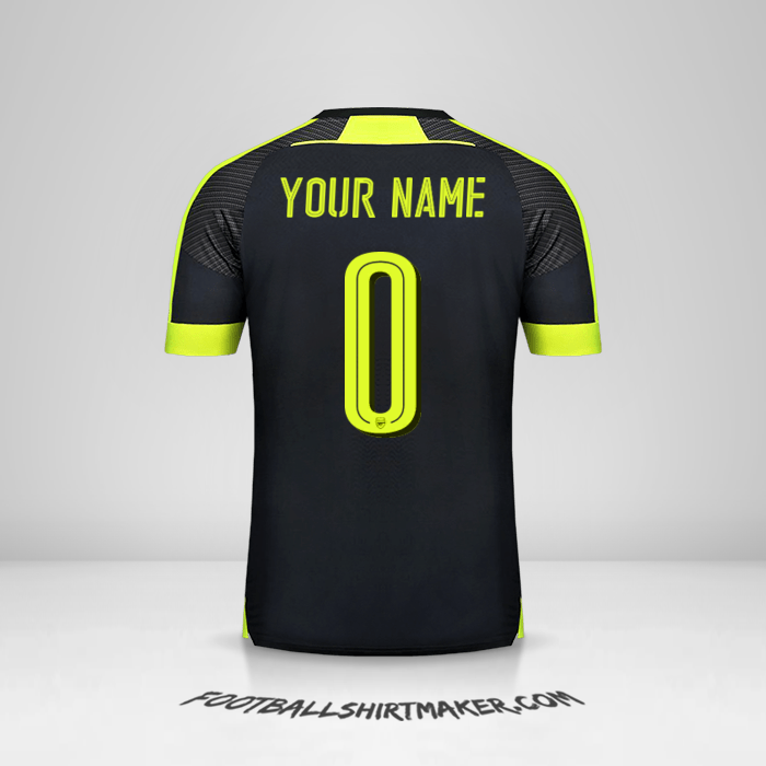 Jersey Arsenal Cup 2016/17 III -  your name - 0