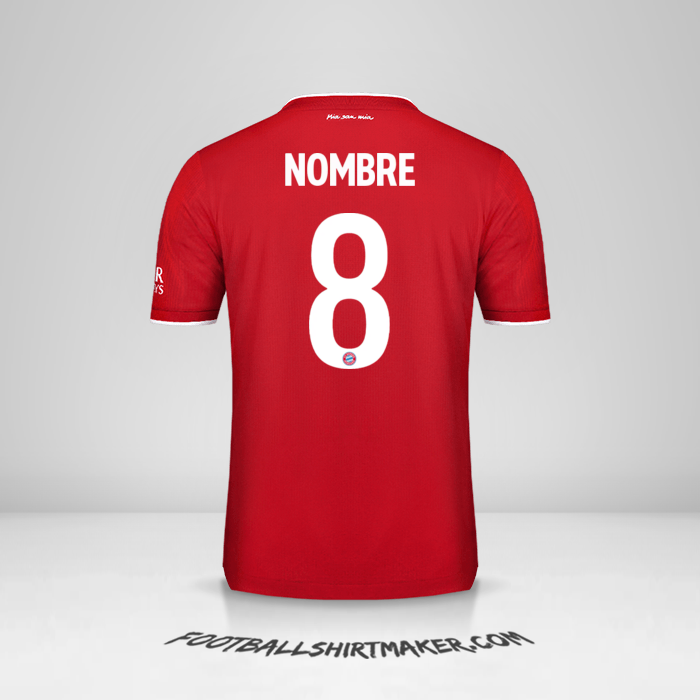 Camiseta FC Bayern Munchen Cup 2020/21 -  nombre - 8