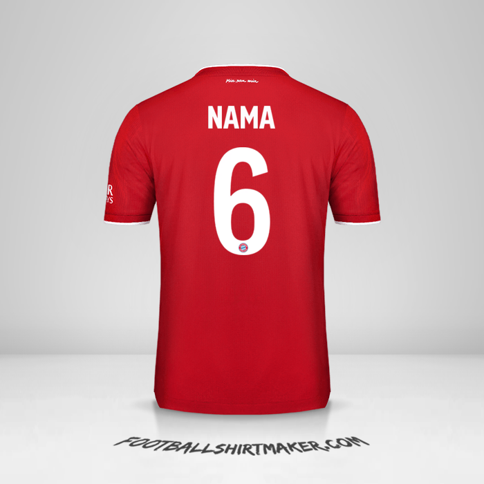 Jersey FC Bayern Munchen Cup 2020/21 -  nama - 6