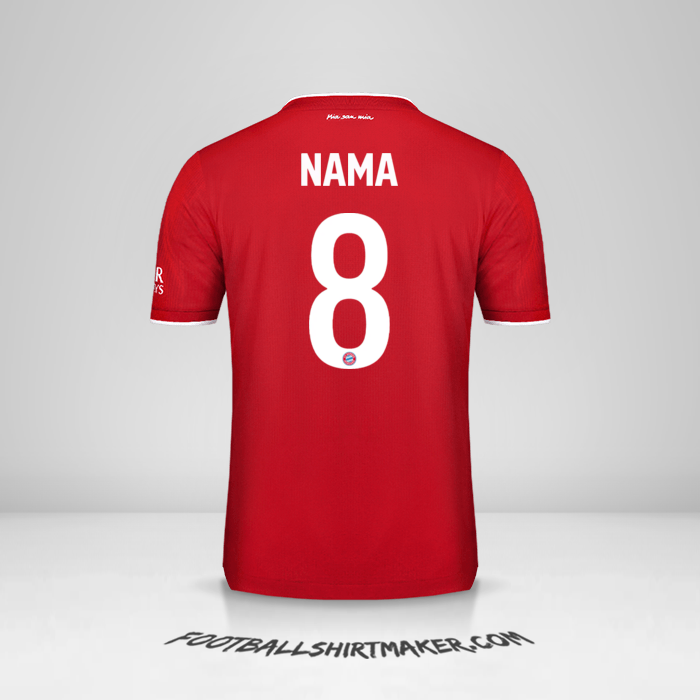 Jersey FC Bayern Munchen Cup 2020/21 -  nama - 8