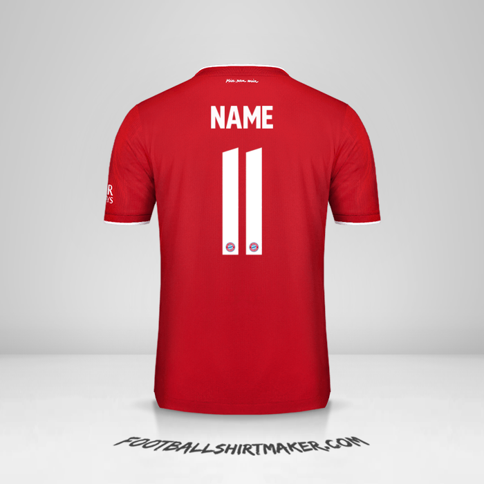 Trikot FC Bayern Munchen Cup 2020/21 -  name - 11