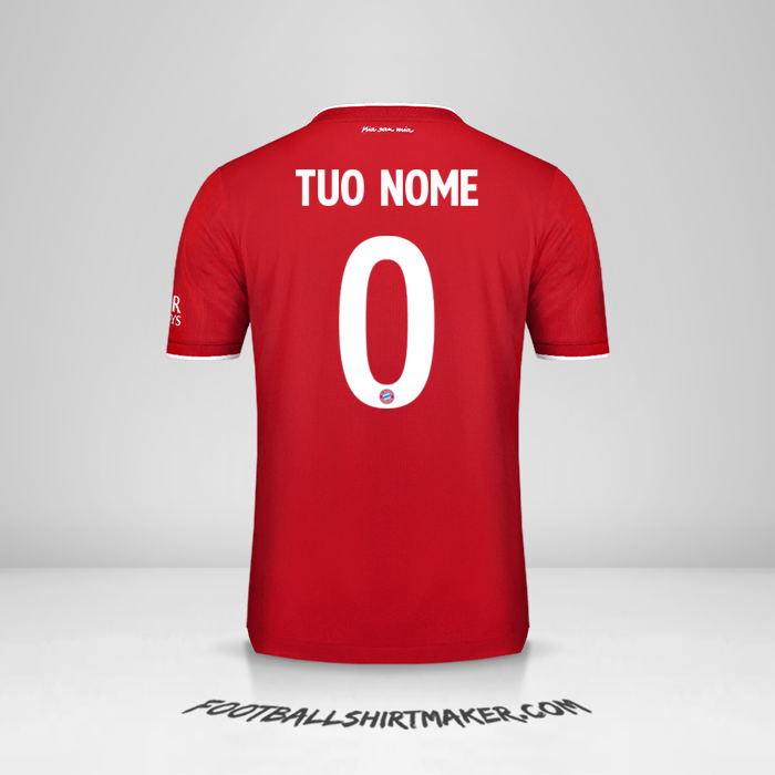 Maglia FC Bayern Munchen Cup 2020/21 -  tuo nome - 0