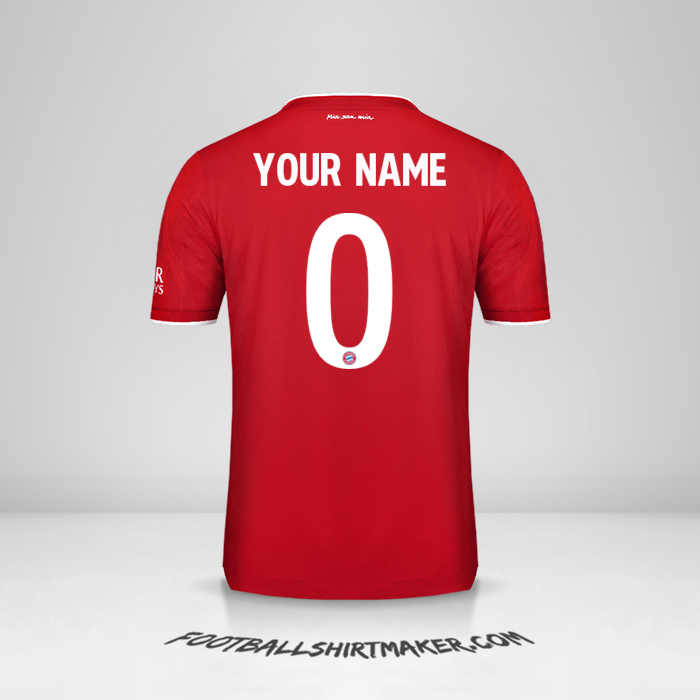 Shirt FC Bayern Munchen Cup 2020/21 -  your name - 0