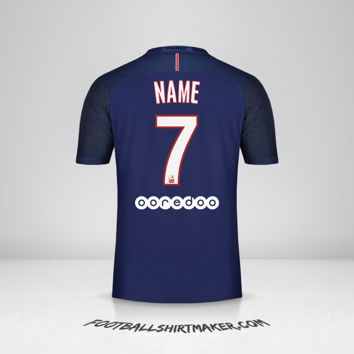Trikot Paris Saint Germain 2016/17 -  name - 7