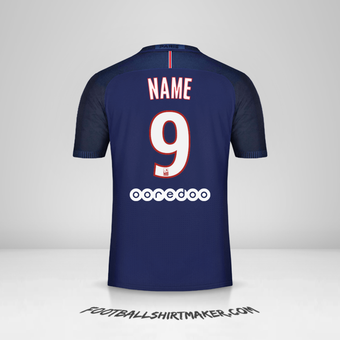 Trikot Paris Saint Germain 2016/17 -  name - 9