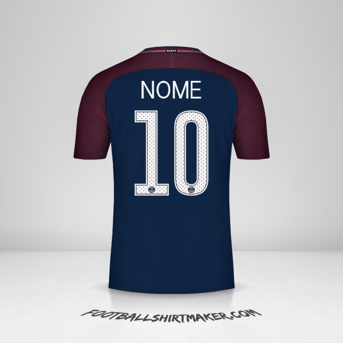 Maglia Paris Saint Germain Cup 2017/18 -  nome - 10