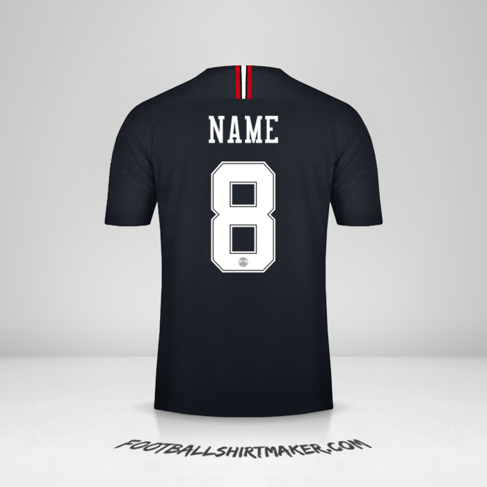 Trikot Paris Saint Germain Jordan 2018/19 -  name - 8