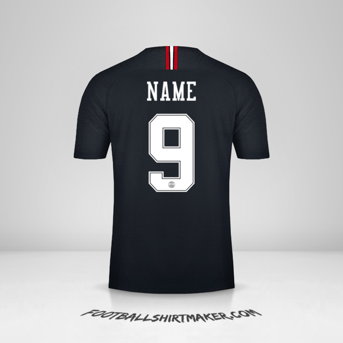 Trikot Paris Saint Germain Jordan 2018/19 -  name - 9