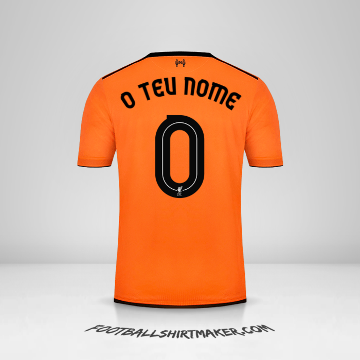 Camisola Liverpool FC Cup 2017/18 III -  o teu nome - 0